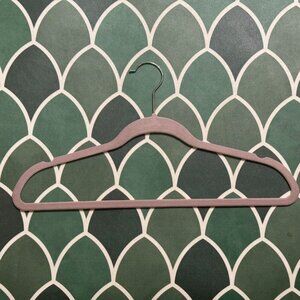 Hangers, Suit Hanger, Flocked Velvet Lilac Purple, #5 Count